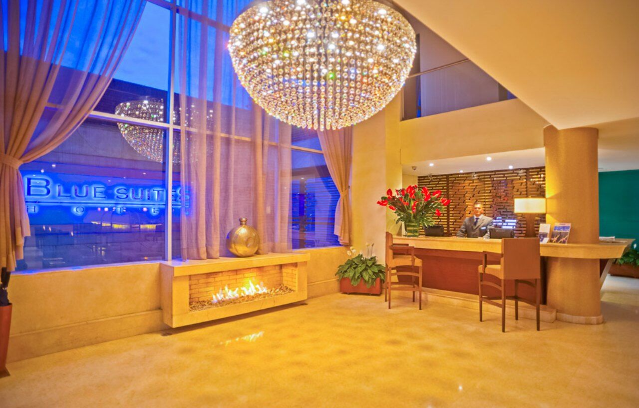 Blue Suites Hotel Bogota Bagian luar foto